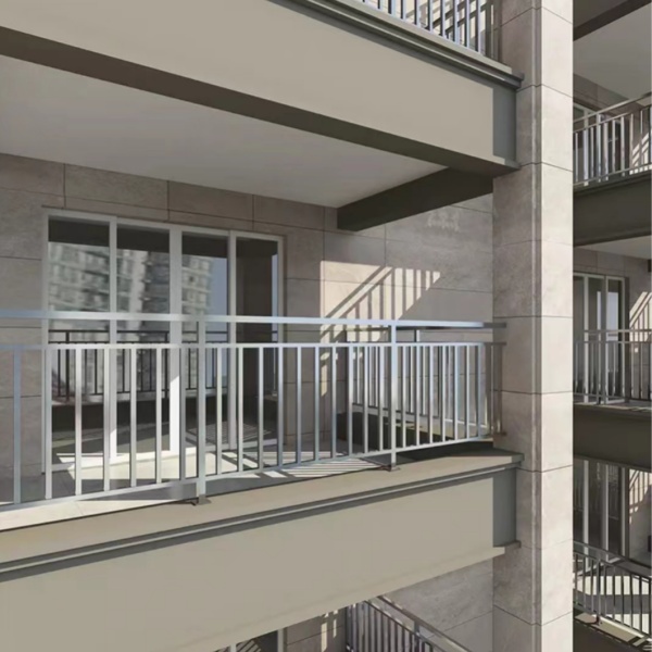 拉絲201不銹鋼方管應(yīng)用學校護欄工程